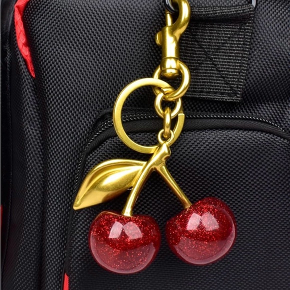 Accessories - Cherry Bag Charms! Many colors available